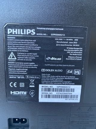 Monitor Philips Negro
