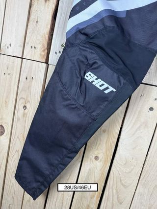 PANTALON T-46U/28US SHOT ENDURO SHINING BLACK
