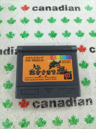 Metal Slug 2nd Mission Neo Geo Pocket