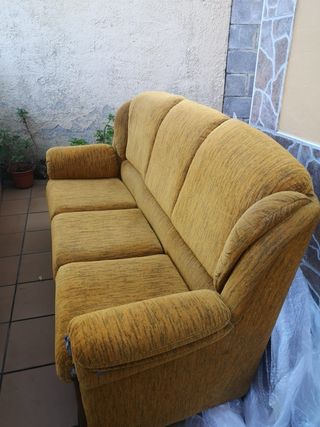 Sofá de 3 plazas tela