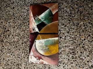 Cuadro abstracto moderno 40x40cm