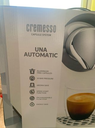Cafetera Cremosso UNA AUTOMATIC
