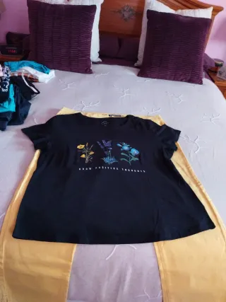 Conjunto pantalón y camiseta algodón verano