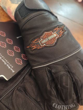 Guanti Harley Davidson BS flames