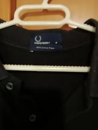 Polo Fred Perry Negro