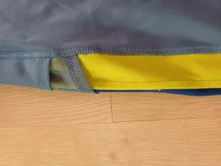 Mallas Nike Mujer Talla S Azul/Amarillo