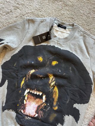 Sudadera Givenchy Rottweiler Gris