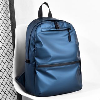 Mochila impermeable azul