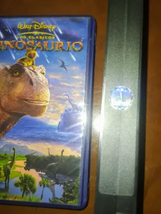 Película VHS Disney Dinosaurio sello diamante