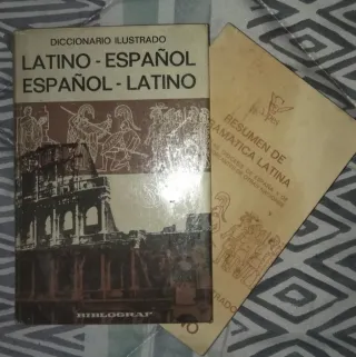 Diccionario latino español, español - latino