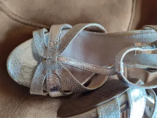 Sandalias Xti plateadas talla 37