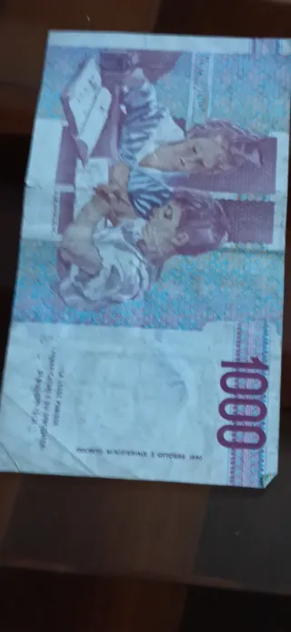 Billete 1000 Pesetas España 1992