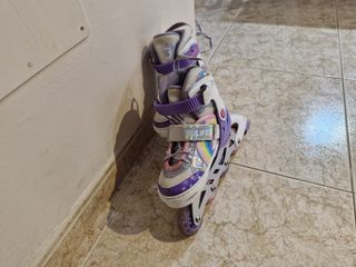 Patines niña ajustables morados