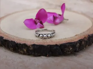 Anillo midi de plata