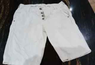 Pantalón corto blanco hombre Talla S