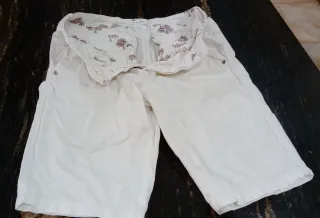 Pantalón corto blanco hombre Talla S