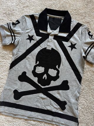 Polo Plein Sport Gris Talla XL