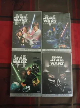 Pack 6 DVDs Star Wars (Español)