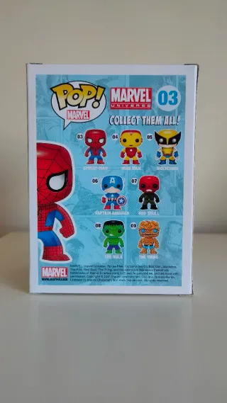 Funko Pop! #03 Marvel - Spider-Man
