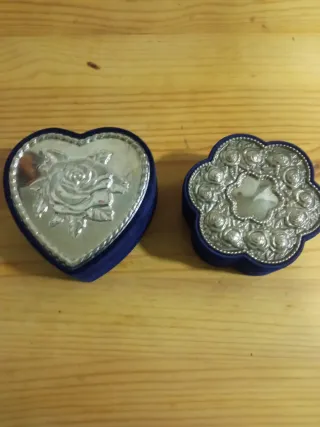 Joyeros Vintage Corazón y Flor NUEVO