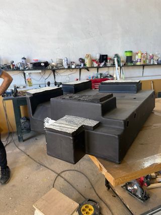 Deposito agua 95L vwcrafter / man tge