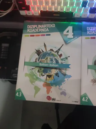 LH4 Libros diziplinarteko koadernoa