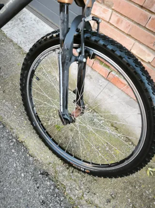 Bicicleta Rockrider Gris