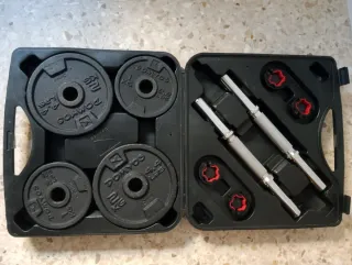 Maletín Pesas 20kg Decathlon