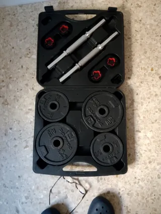 Maletín Pesas 20kg Decathlon