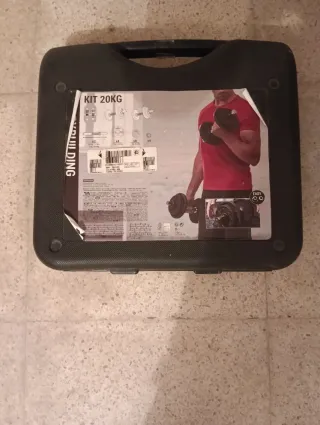 Maletín Pesas 20kg Decathlon