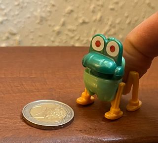 3 FIGURAS KINDER OSO RUSCO TORTUGA RANA