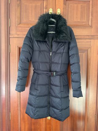 Abrigo plumífero El Corte Inglés azul marino