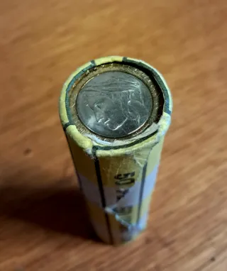 Rotolino Lire 1000 errore di confezionamento