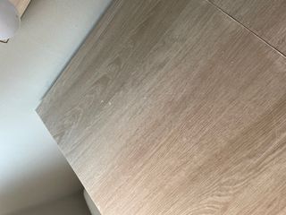 Escritorio tocador madera y metal