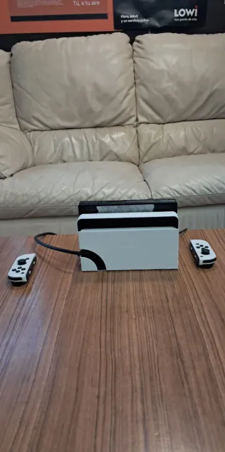 Nintendo Switch oled Blanco Completo