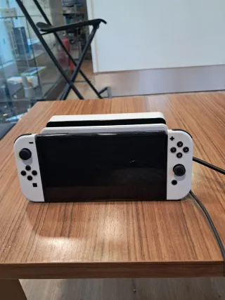 Nintendo Switch oled Blanco Completo