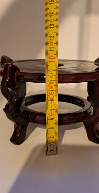 Peana madera para jarrón/bonsái/figuras religiosas