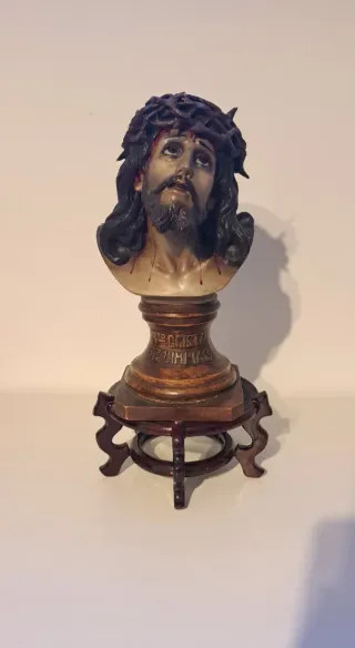 Peana madera para jarrón/bonsái/figuras religiosas