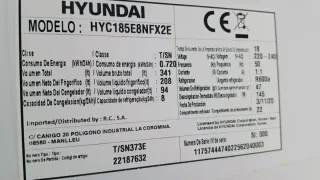 Frigorífico Hyundai No Frost Combi
