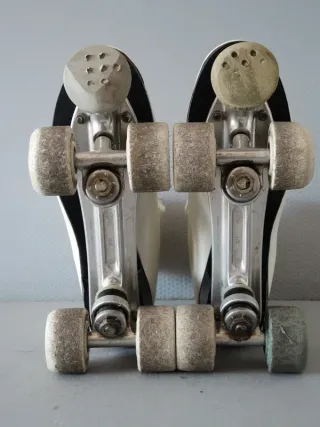 Pattini a rotelle bianchi taglia 41