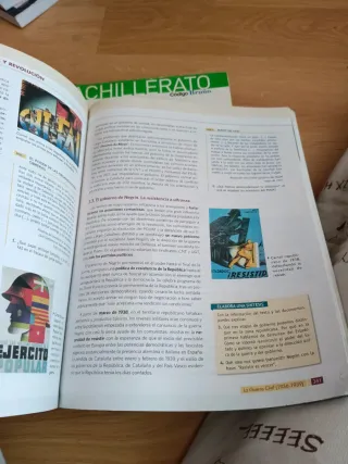 HE (HISTORIA DE ESPAA) BACHILLERATO AULA 3D