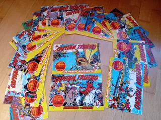 29 cómics capitán trueno 25 comics pantera negra