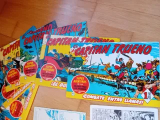 29 cómics capitán trueno 25 comics pantera negra