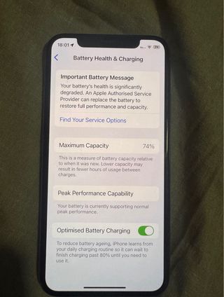 iPhone XS Dorado 64GB