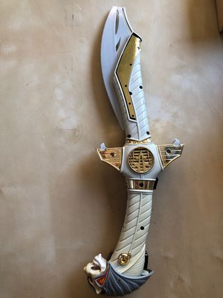 Espada Power Ranger Blanco