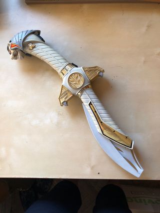 Espada Power Ranger Blanco