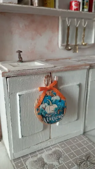 Decorazione artigianale in miniatura 1:12