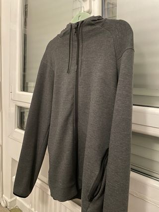 Chaqueta Old Navy Gris con Cremallera