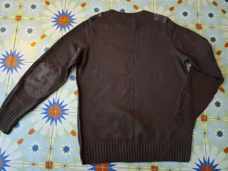 Jersey Celio Algodón Caqui Talla L