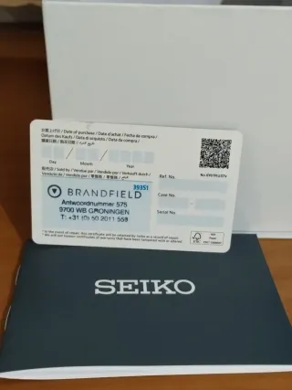 Seiko 5 Automático Reloj Azul y Plateado